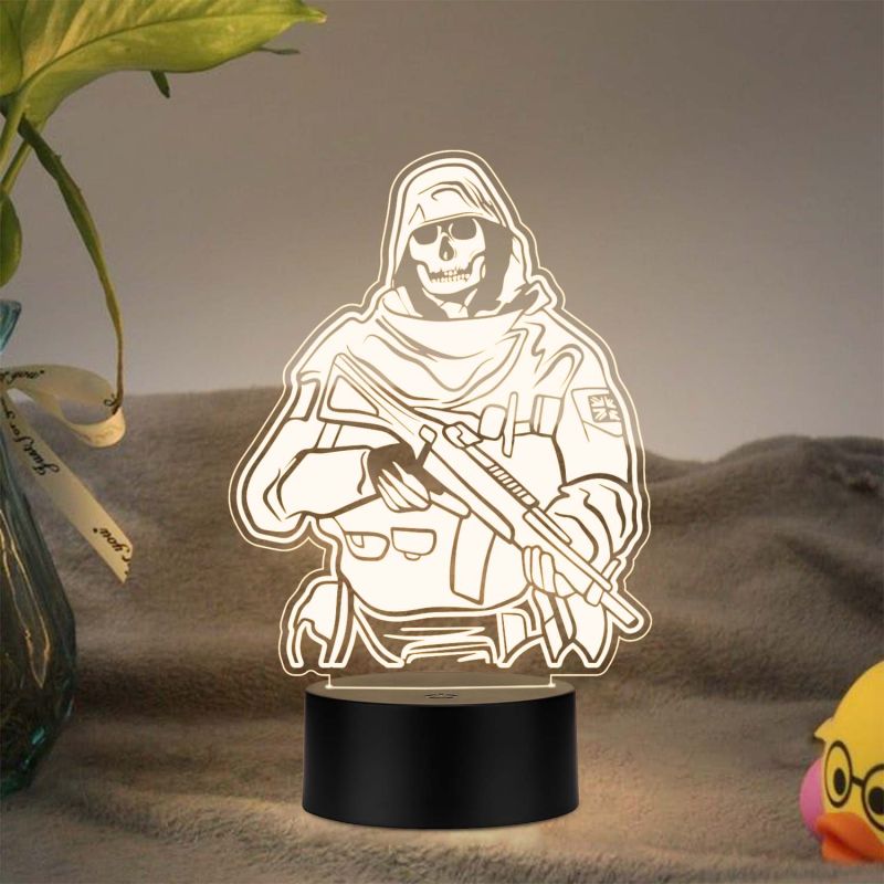 Call Of Duty Character Night Lamp